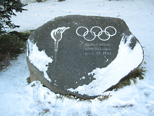 Olympiatulen muistomerkki